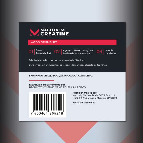Creatinas, creatina mdn opiniones Marca MacFitness (3)