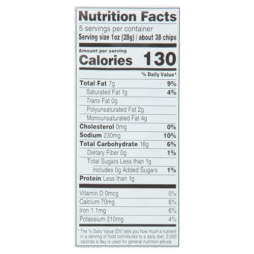 Sensible Portions Garden Veggie Wavy Chips, Sea Salt, 5 Oz (Pack of 12) - image 5