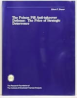 Poison Pill Anti Takeover Defense : The Price of Strategic Deterrence 9993204935 Book Cover
