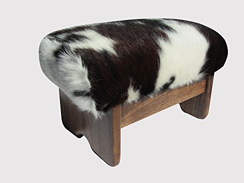 KR Ideas Padded Foot Stool - Cowhide (Made in The USA) (9