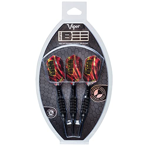 Viper 20-1203-16 Super Bee Soft Tip Darts: Black Coated Brass thumb #7