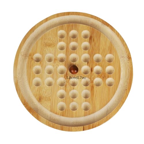 TOWO 2-in-1 Solitaire Labyrinth Board Game miniatura 2