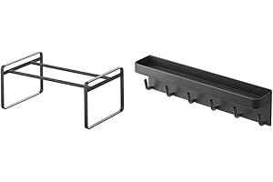 Yamazaki Expandable Shoe Rack and Magnetic Key Holder Bundle: Efficient Storage Solutions for Your Entryway