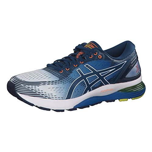 Asics Gel-Nimbus 21, Zapatillas de Running Hombre, Blanco...