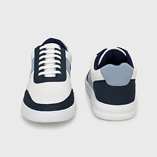 Image of Centrino Canvas Shoes for Men Sneakers | Casual Shoes for Man Stylish | Lightweight Lace-Up Design with Cushioned Insole | Breathable Comfortable Walking Shoes | Anti-Skid Sole | Mens Sneaker Shoes (3211)