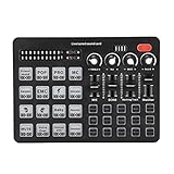 [Optimierte Stimme] Mixer-Soundkarte kann helfen, Ihre Stimme zu optimieren, hervorragende Funktionen, schöne Sprachanrufe bei Fans während der Live-Übertragung, mehrere Soundeffekte, sehr praktisch.