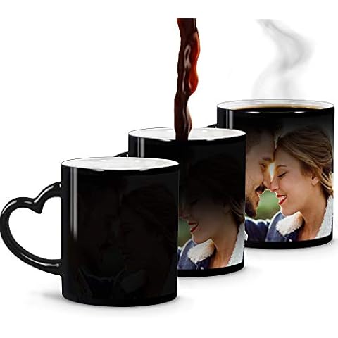 Taza mágica Personalizada. Capacidad 330ml cerámica. Cover