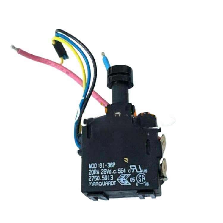 Quantity: 1 suitable for electric drill switch 61-36P 20RA 28VDC 2750.5913