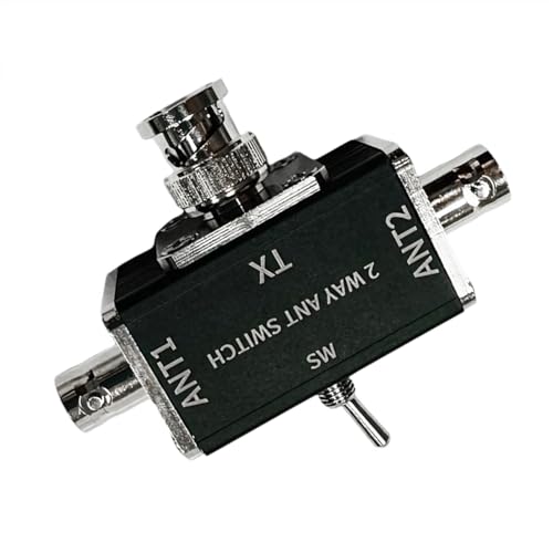 Interruptor coaxial de 2 vías para evitar desconectar cables en tu radio transmisor 2