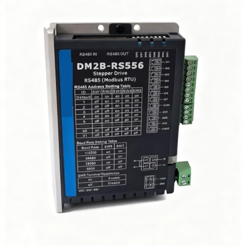 Pilote pas à pas DM2C-RS556 élimine les pertes de signal par son bus RS485 isolé