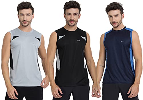 Image of FTX Men's Solid Regular Fit T-Shirt