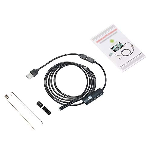 DECDEAL 7 MM 6 LED Lente Endoscópio IP67 À Prova D 'Água Inspeção Endoscópio Tubo de Cobra Fio Câme