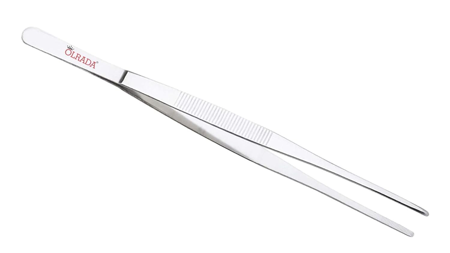 OLRADA Tweezers Precision Tongs, Stainless Steel Tweezers Precision Tongs for Cooking Culinary Medical Beauty (1pcs)-image-28