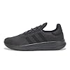 adidas Men's Lite Racer 4.0 Elastic Lace Sneaker, Black/Black/Black, 9 UK #1
