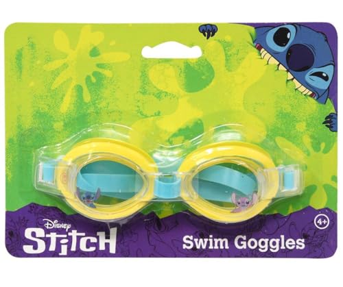 Disney Stitch- Stitch & Angel Character Design, Swimming Goggles, Ages 3+