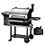 Z GRILLS Wood Pellet Grill, 8 in 1 BBQ Smoker with Foldable Front Shelf, Ash Cleanout System, Rain Cover, 1056 sq.in Cooking Area for Outdoor BBQ, 10002E