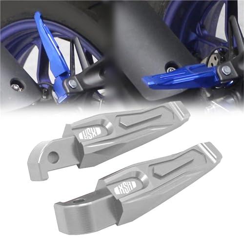 Repose-pieds arrière moto Yamaha XSR155 XSR700 XSR900 passager en alu