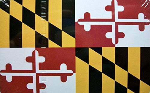 Baraja de Cartas Souvenir de la Bandera de Maryland