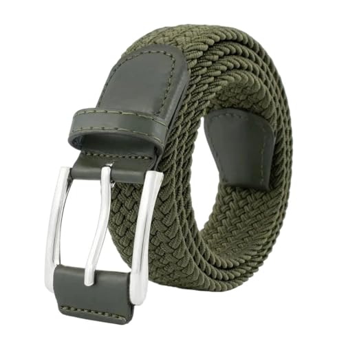 Men's Double-Sided Cowhide Leather Pin-Buckle Casual Business Jeans Belt