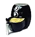 Jocca - Friggitrice ad aria calda 2.3 L, Cucina sana, 1000 W di potenza, Nero