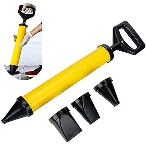 YGMXZL Cement Caulking Gun Set,Professional Mortar Grouting Pump with 4 Nozzle,Multifunction Caulking Tool for Cement Lime Cover