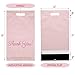 Donyson Pink Poly Mailers with Handle, Thank You Bags for Packaging, Packaging Bags for Small Business Owners, Shipping Bags, 12x15 - 50 Pack