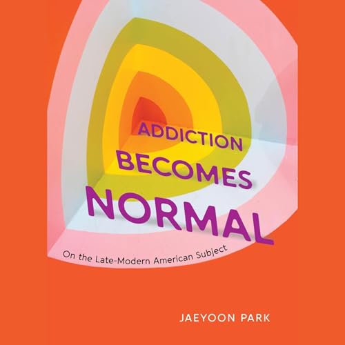 Diseño de la portada del título Addiction Becomes Normal