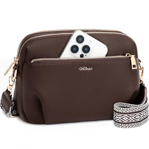 Image of Crossbody Bag for Women Vegan Leather Handbag Purse Anti Theft RFID
