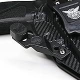 We The People Holsters - Modwing Holster Claw Kit - Left & Right Hand Light Concealment Wing for IWB Holsters - Kydex Holster Claw with Hardware Kit - Adjustable Depth & Angle - Thin Green Line