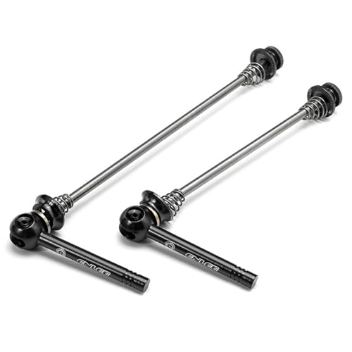 HOUSON Titan Schnellspanner für Fahrrad Naben - TC4 Leichtbau (50g/Paar) - 7075 Alu Hebel - 100/130/135mm
