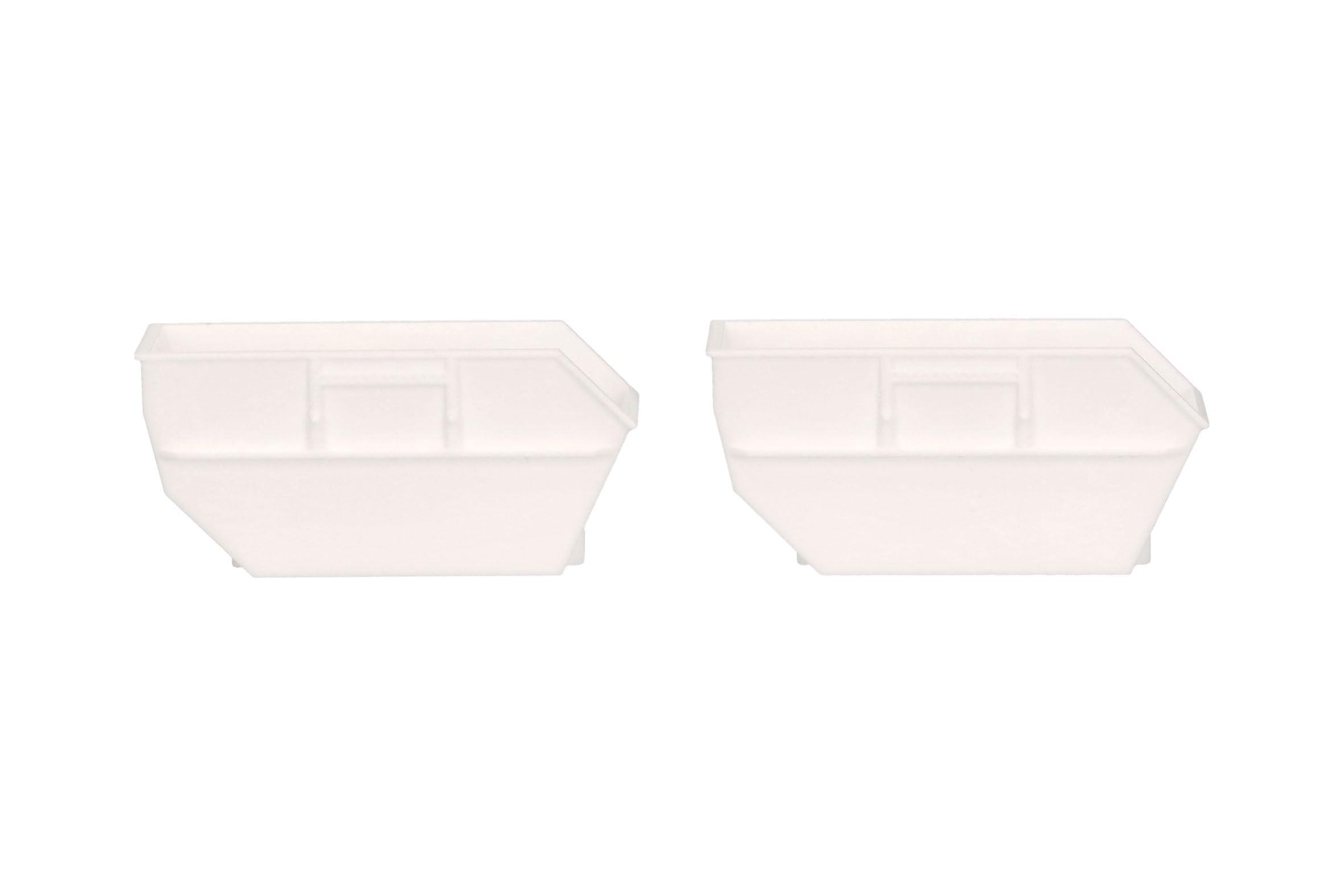 herpa 054607 Accessories Set of 2 Large Plastic Plastic 1:87 Scale White