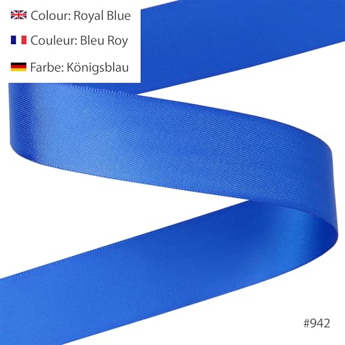 Les Petits Rubans Polyester Ribbon, Double Sided Satin Ribbon 100% Polyester for Weddings Gift Wrapping, Floral Arrangements - Image 2