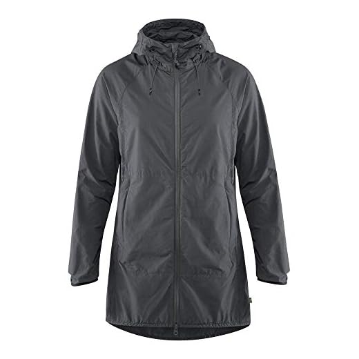 FJALLRAVEN High Coast Wind Parka W, dam XS skymning