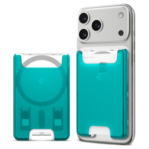 Spigen Classic C1 MagFit Card Holder Wallet MagSafe - Bondi Blue