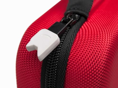 tonies Transporter Hörfiguren, Transporttasche mit Reißverschluss für bis zu 20, passend zur Toniebox in Rot, 17,5 x 17,5 cm – Ansicht 4