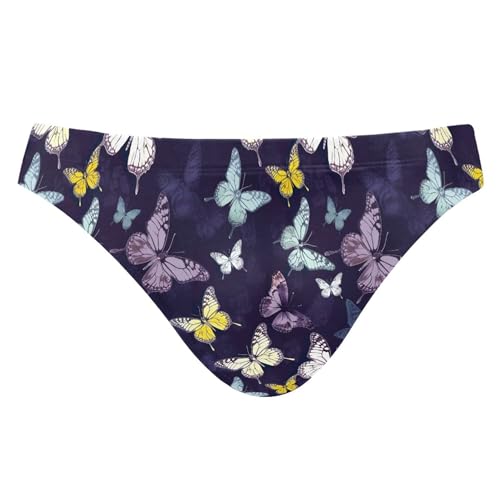 Butterfly Swim Briefs for Men Swimsuit Bikini Swimwear S B0401572