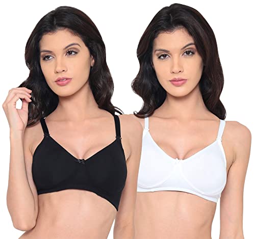 Image of Laavian Women's Cotton Non Padded Non-Wired Shaper T-Shirt Bra