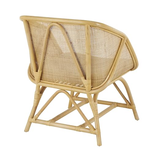 Sillón peluche marrón claro miniatura 3