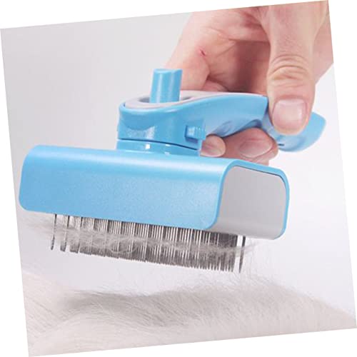 VILLFUL Hundebürste Mit Stachelzähnen Zum Entfilzen Und Entfernen Von Unterwolle Pflegendes Hundegrooming-Tool Mit Rutschfestem Griff Komfortable Pflege Für Hunde Und Welpen