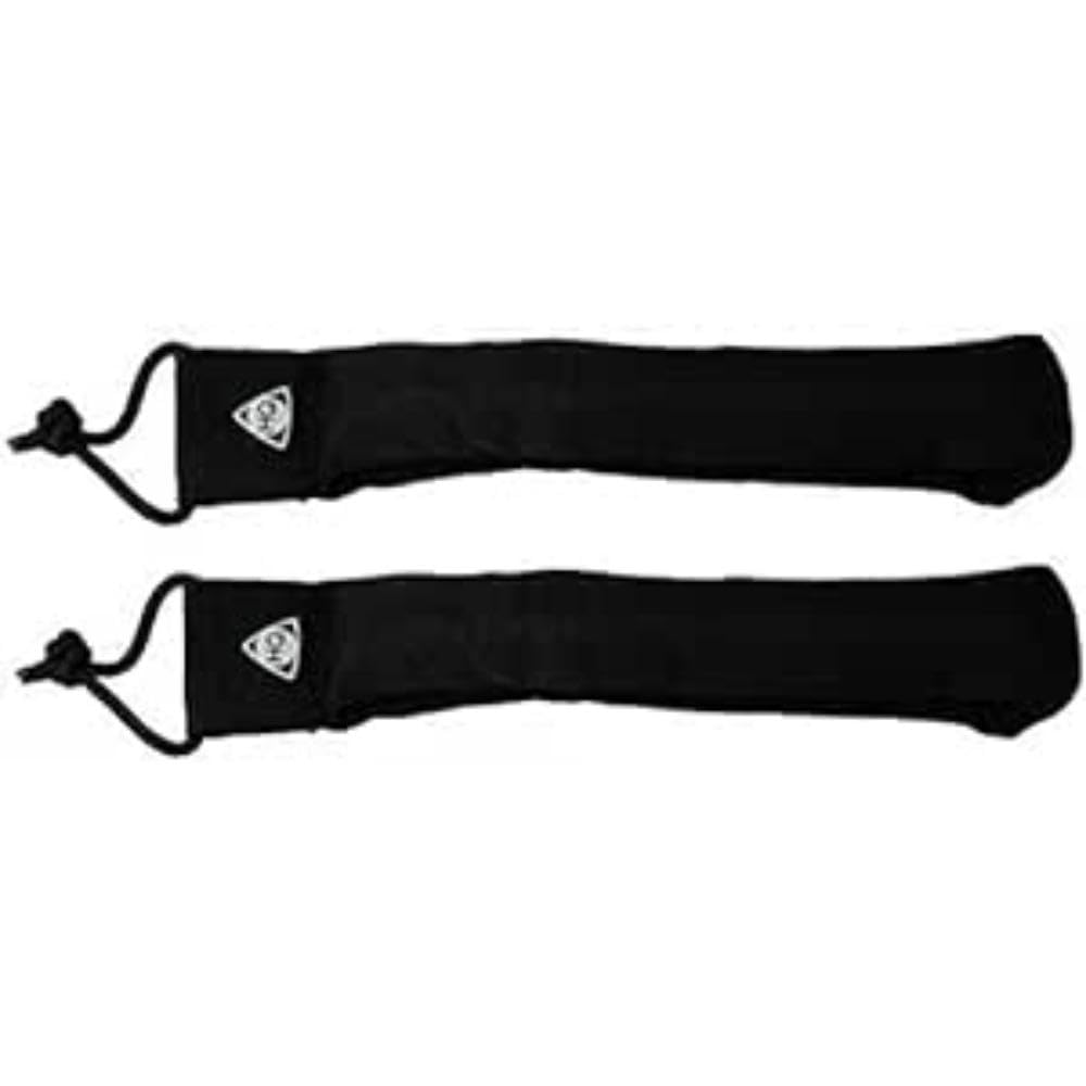 Kites and Designs 12050014 Hq Padded Straps (Pair), Black