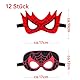 YFCHOTI Party Maske Set für Kinder, 12pcs Cartoon-Spinne Cosplay Filzmasken, Maskenball Halbmaske für Halloween Karneval und Fasching Dress-Up, Kindergeburtstag Mitgebsel Geschenke für Jungen Mädchen