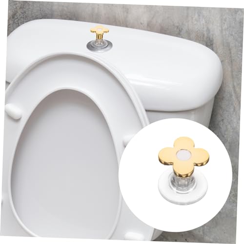 HEALEEP 2 Peças Botão De Tanque De Vaso Sanitário Botão Superior De Vaso Sanitário Manicure Alças De
