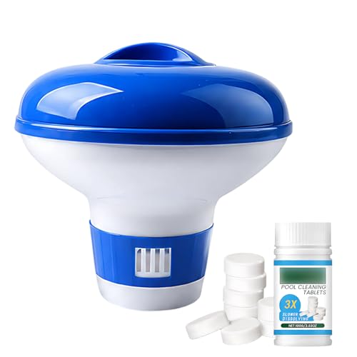Pool Maintenance Dispenser Set Portable Water Treatment for Spas and Aquariums