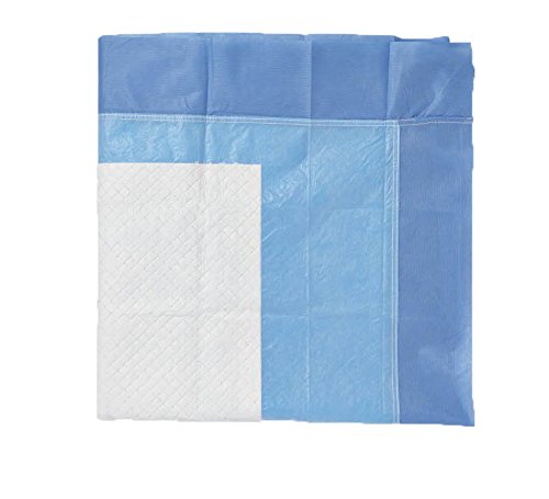 Medline Sahara Absorbent O.R./Surgical Table Sheet, Fitted, Highly Absorbent, 48 Inches x 90 Inches, Case of 20 Each