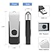 Aiibe 64GB Flash Drive 50 Pack USB Flash Drive 64GB USB Drive Bulk Thumb Drives USB 2.0 Memory Stick Zip Drive Multipack, Black