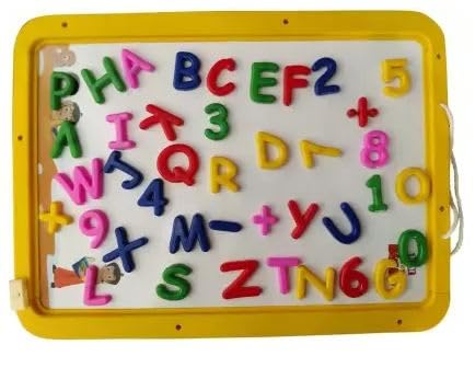 GENZ Magic Magnetic Hanging Board Slate for Drawing, Writing & Sketching, Fun Educational Learning Toys & Games for Kids (Multicolor) (B0D8LB1QKR) Amazon Price History, Amazon Price Tracker