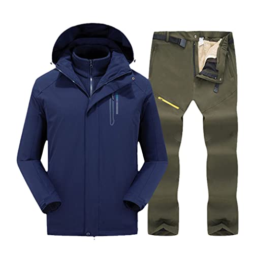Combinaison de ski homme imperméable et chaude pour affronter la glisse en haute montagne