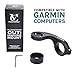 VeloChampion Out Front GPS Computer Handlebar Mount Compatible with Garmin 130/530/540/820/830/840/1030/1040 and Edge Explore. Suitable for Handlebars up to 35mm
