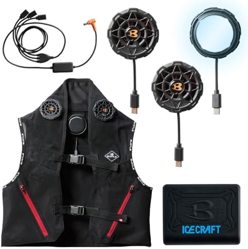 BURTLE IC101S ICECRAFT PELTIER XL 新品 Amazon.co.jp: BURTLE ICECRAFT Vest & Peltier Set (Unisex