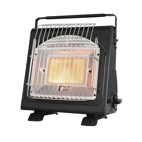 カセットストーブ カセットガスストーブ 小型軽量 防寒 災害用品 停電対策 無煙携帯 屋内外 両用 省エネ速暖 釣り・キャンプに適、旅行など ブラック